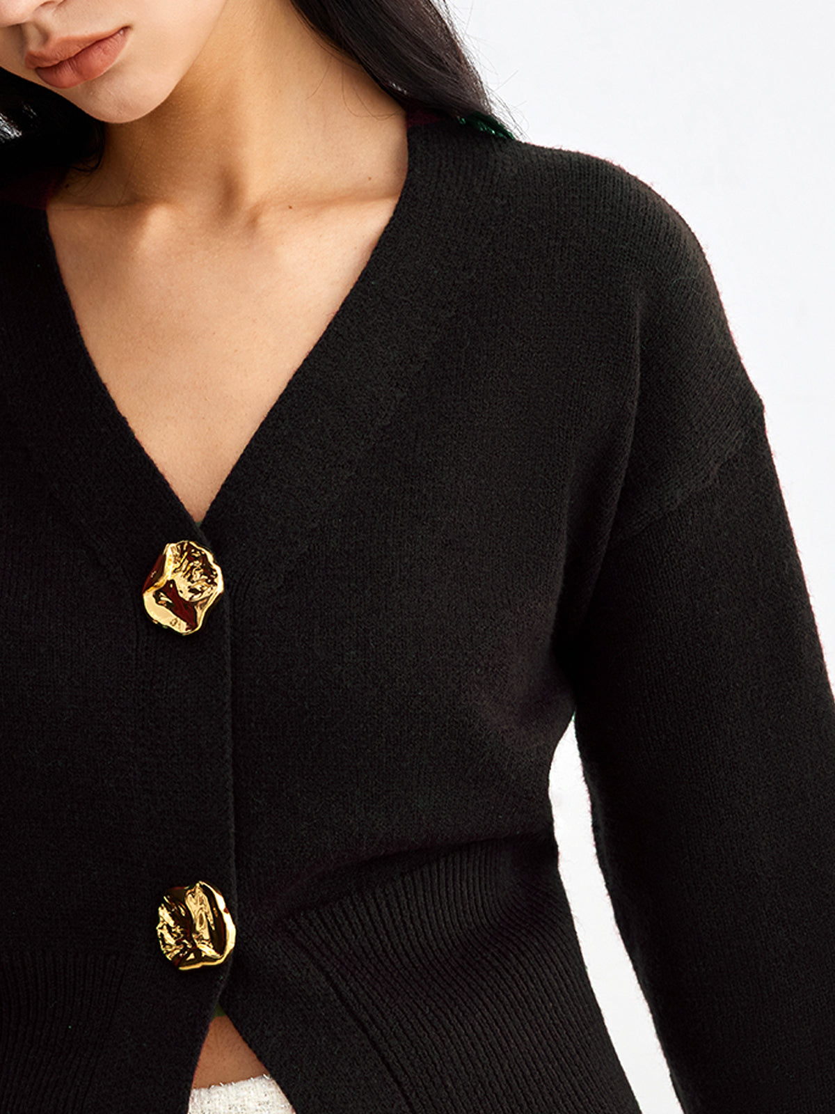 Isla™ | Cardigan Métallique Chic