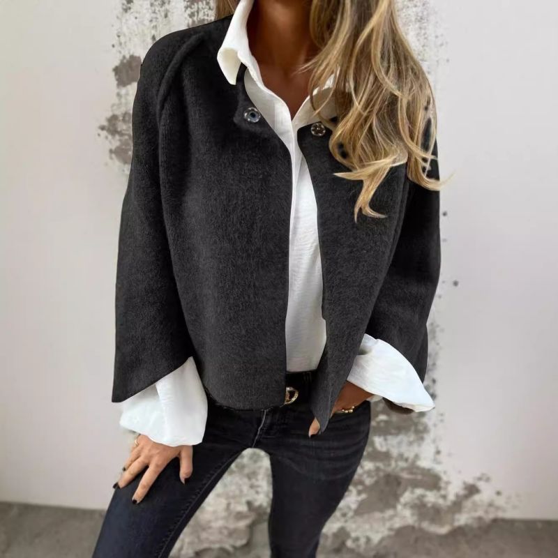 Elin™ | Kort Jacka med Vida Ärmar