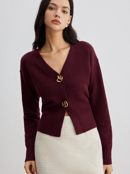 Isla™ | Cardigan Métallique Chic