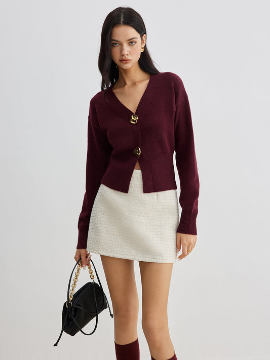 Isla™ | Cardigan Métallique Chic