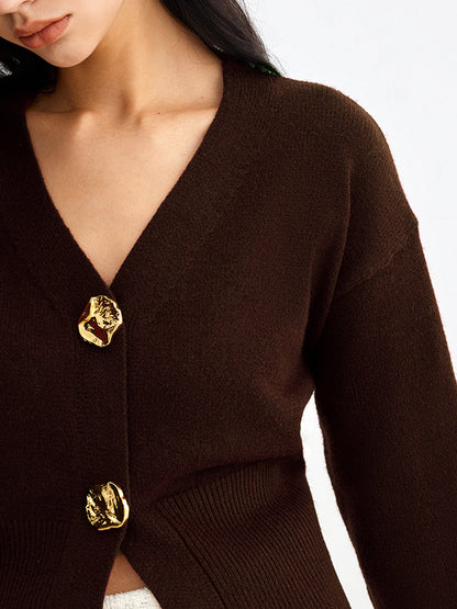 Isla™ | Cardigan Métallique Chic