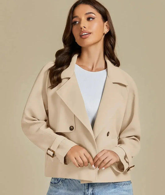 Maja™ | Kort Trenchcoat