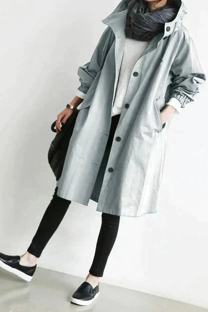 Alva™ | Elegant vattentät trenchcoat