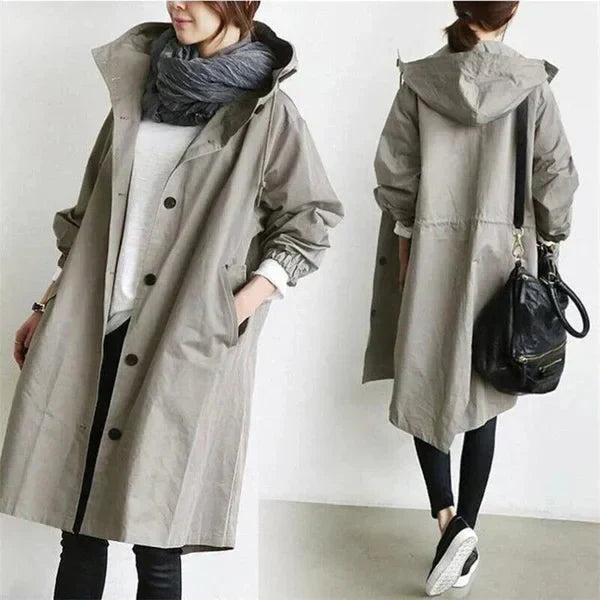Alva™ | Elegant vattentät trenchcoat